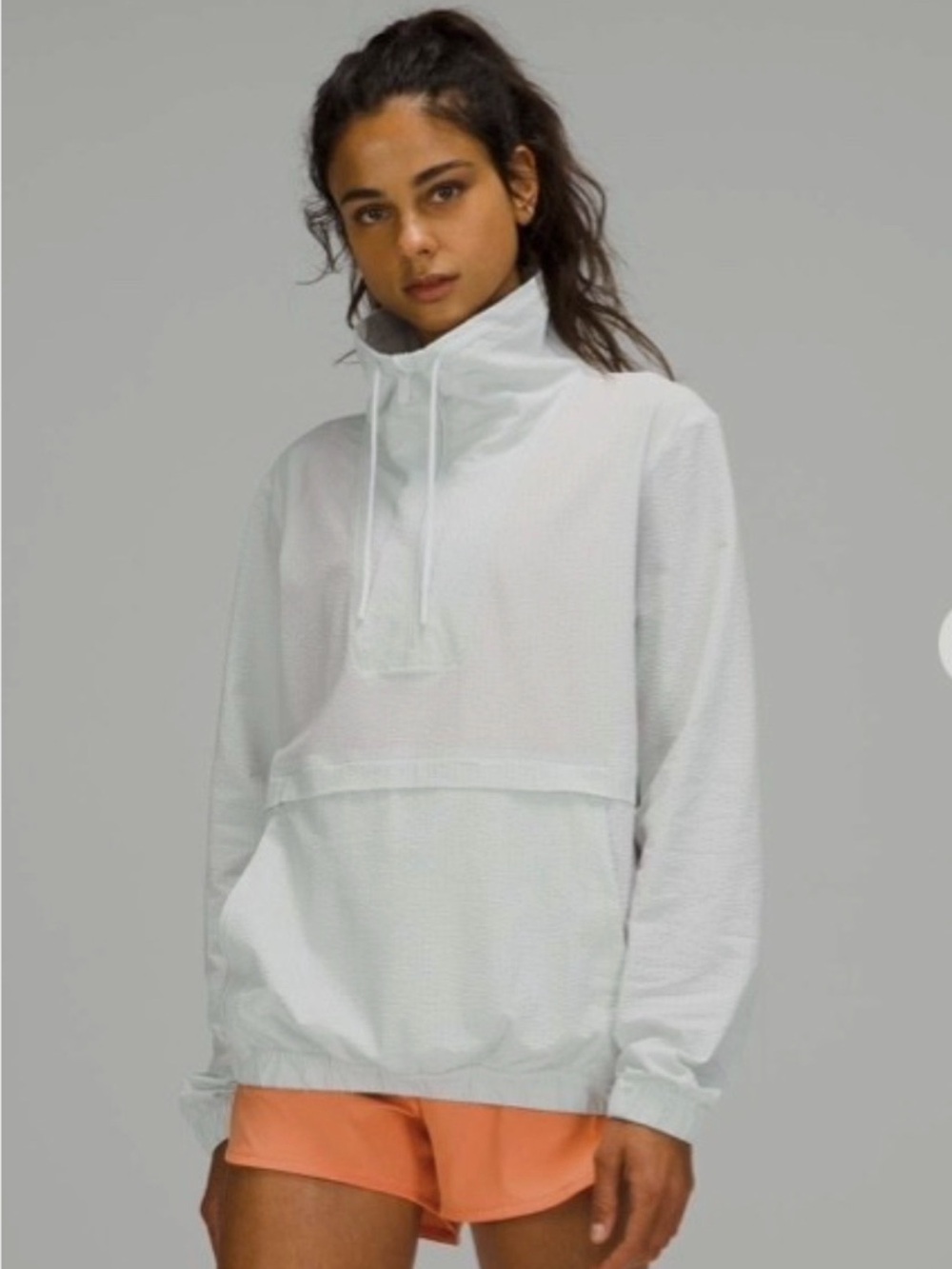 Lululemon Pack Light Pullover Size 6 Light Blue - Picture 1 of 5